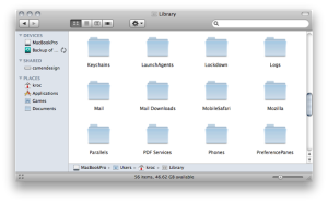 library folder on mac