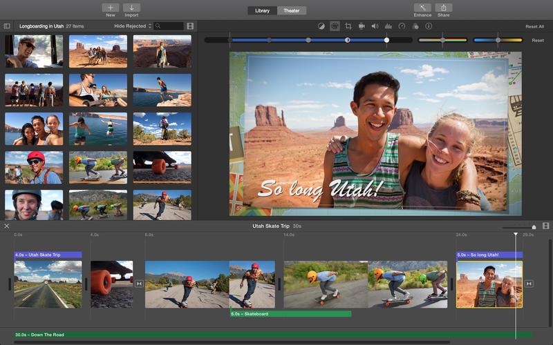 how to work imovie on mac