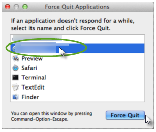 force quit process