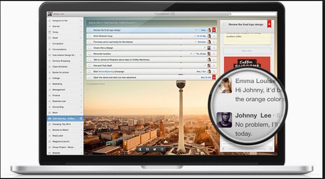 wunderlist for mac