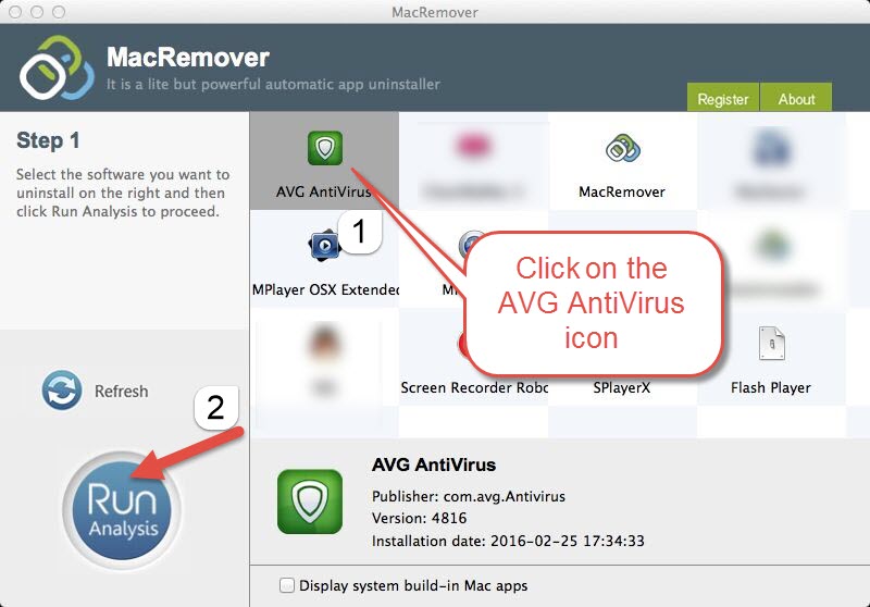 removing avg from mac
