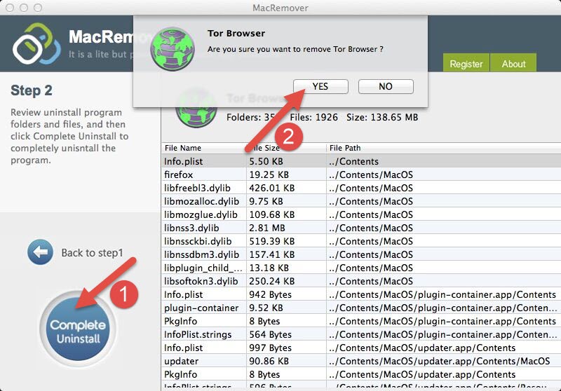 how o uninstall tor browser