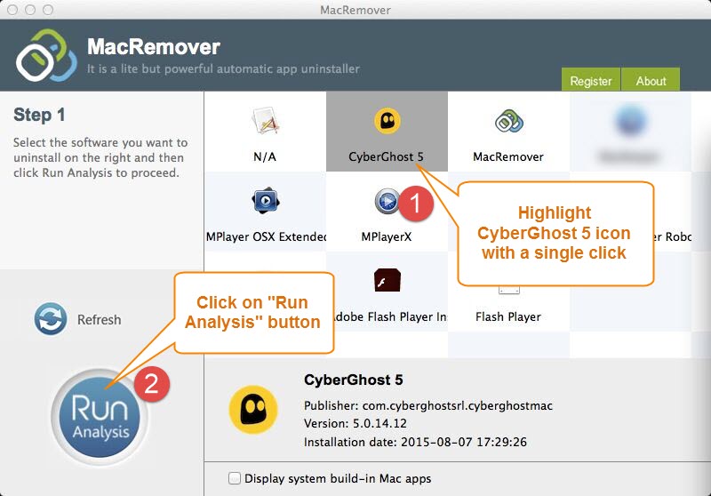 uninstall CyberGhost 5.014.12