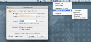 flux for mac nightshift