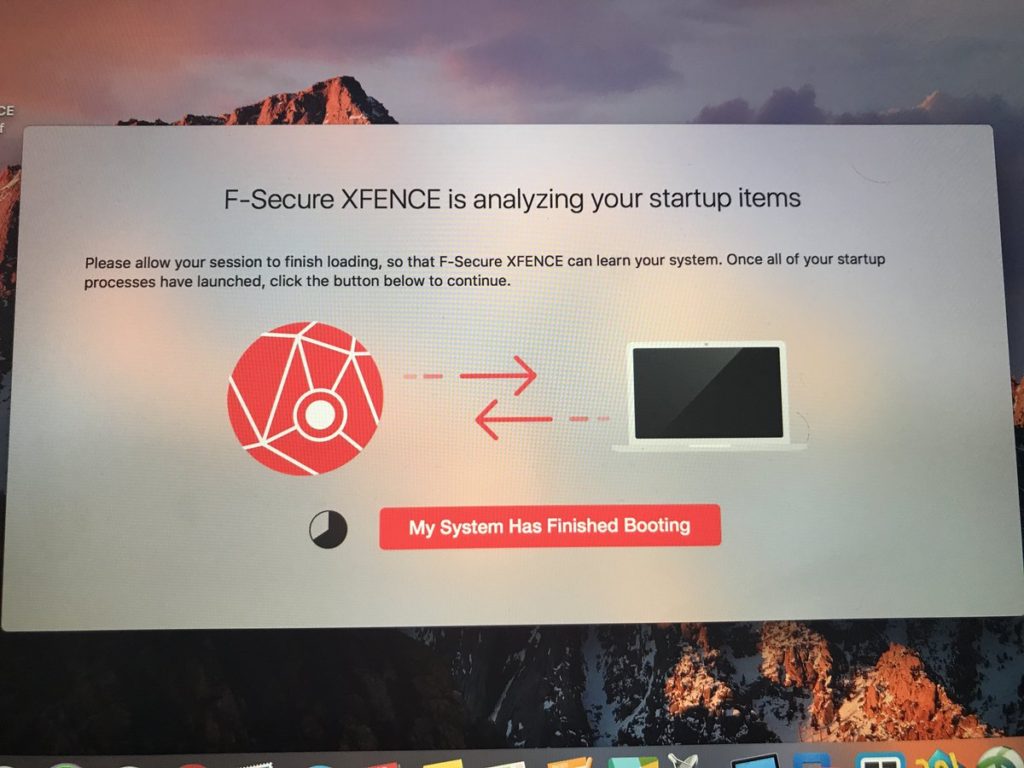 remove F-Secure XFENCE