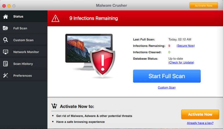 how to run malware on mac