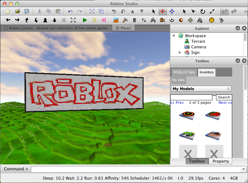 ROBLOX Studio 2.0 beta Download (Free)