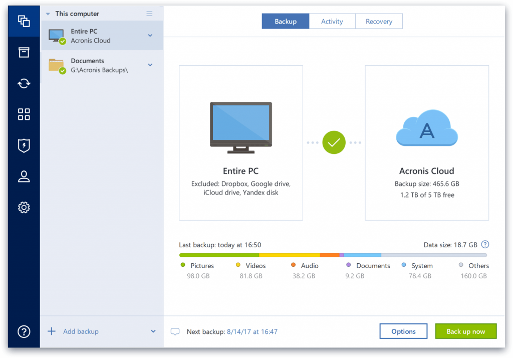 uninstall acronis true image 2010