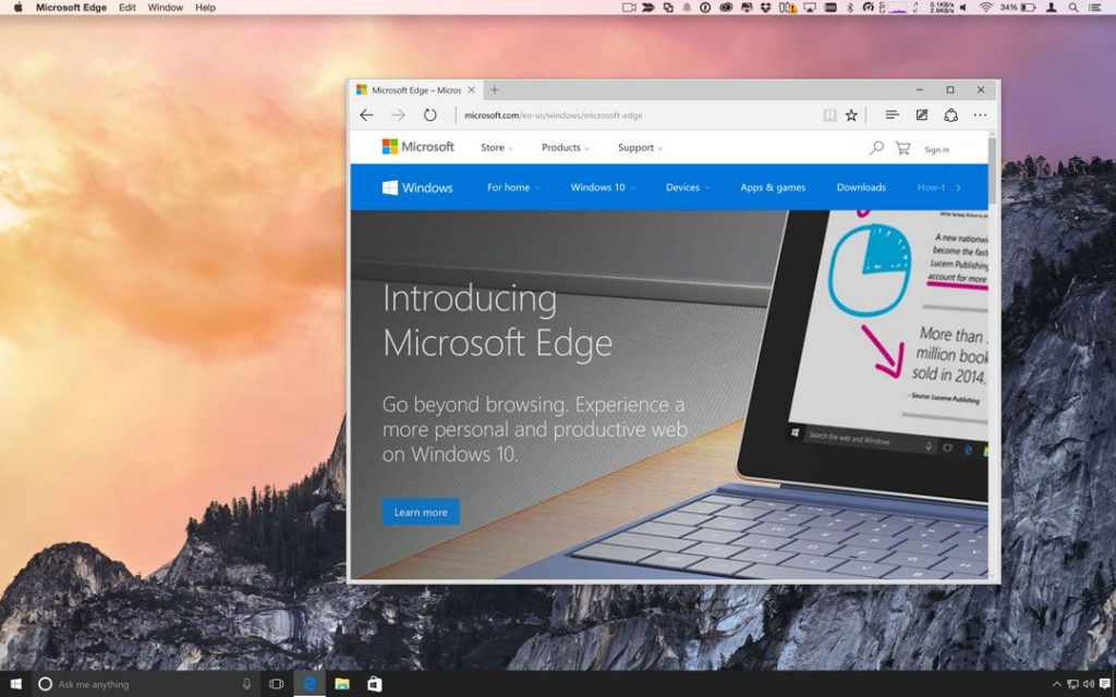 Edge Browser Download Mac